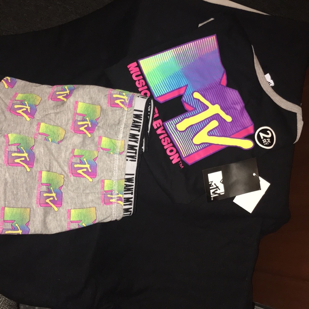 MTV 2pc pajama set